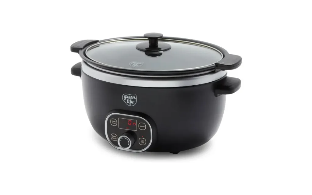 GreenLife Healthy Cook Duo 6 Quart Slow Cooker