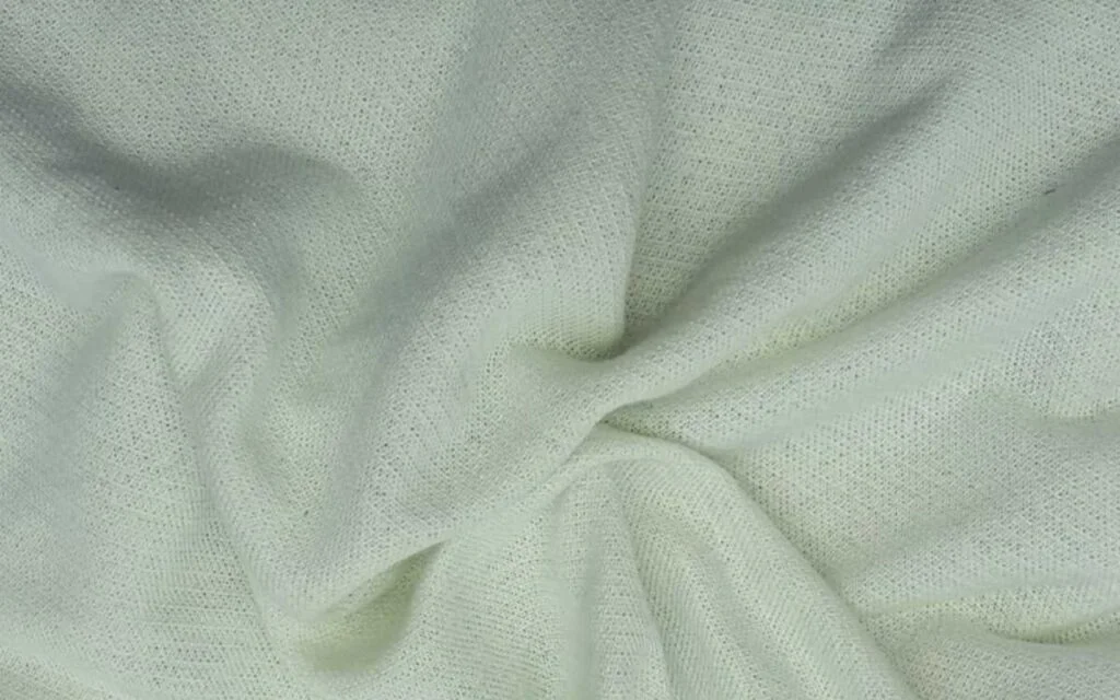 silver color french terry fabric for reusable paper towels