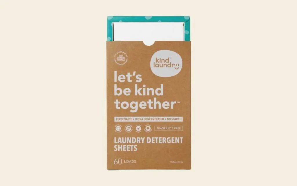 10. Kind Laundry Kind Laundry green laundry sheet