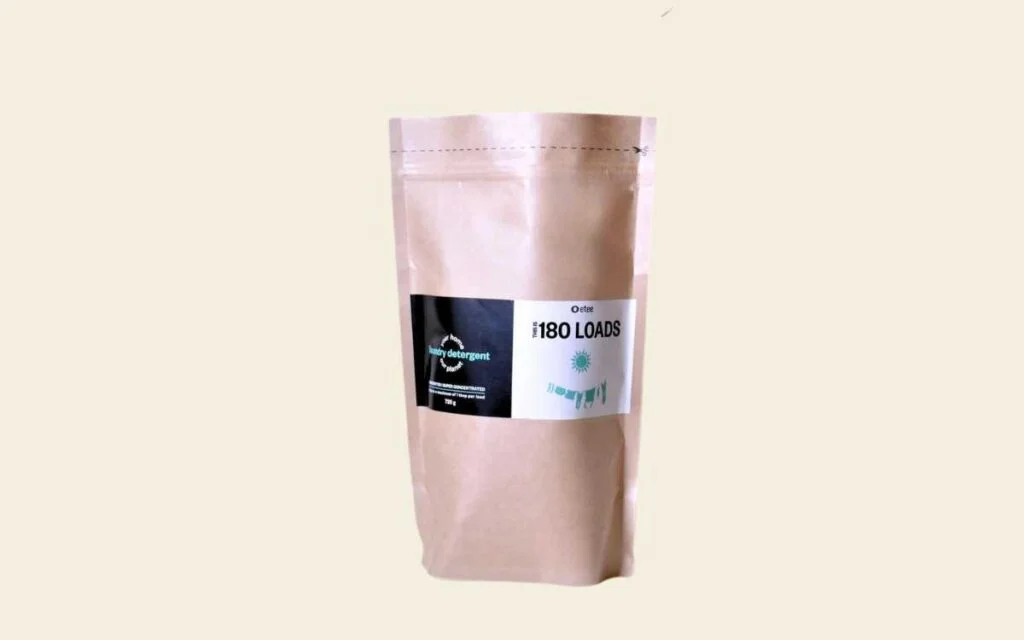13. Etee zero waste laundry detergent Etee organic laundry detergent
