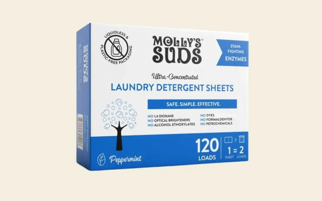 23. Mollys Suds laundry detergent Mollys Suds sheet