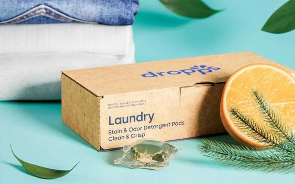 8. Dropps eco friendly laundry detergent Dropps organic laundry detergent