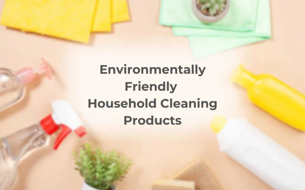 Graphic image of Environmentally Friendly Household Cleaning Products