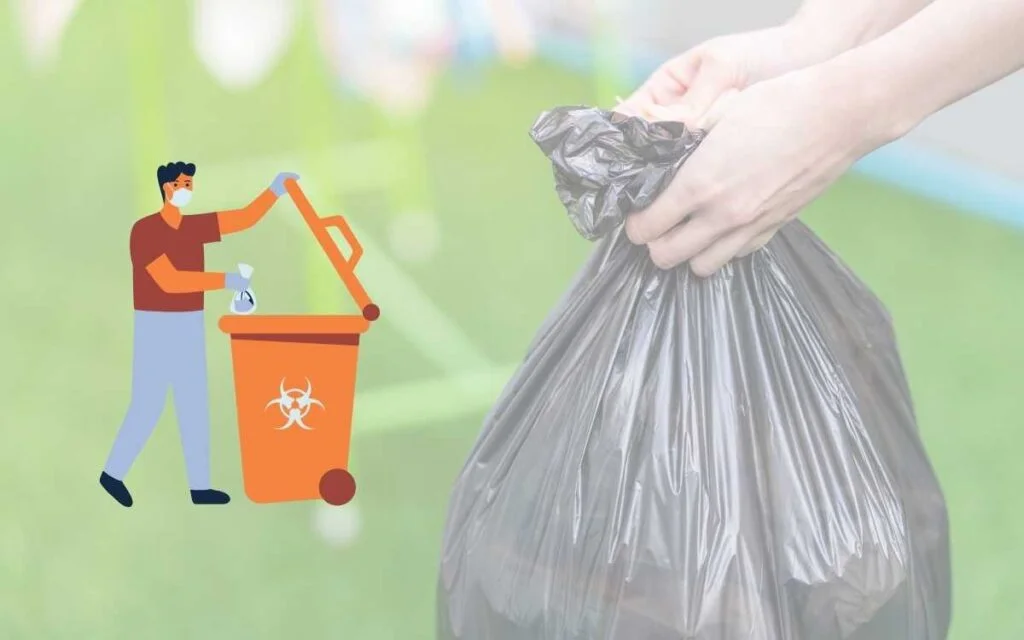 4.How Should You Dispose of Biodegradable Garbage Bags Disposing a Biodegradable Garbage bag