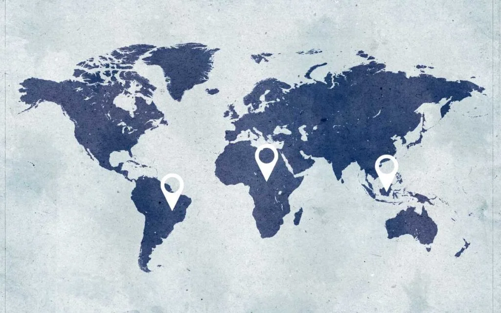 Places from where pure rubber comes