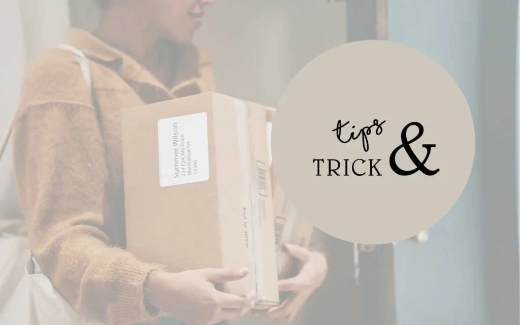 8.Consumer Tips and Tricks Tips and Tricks for sustainable packaging