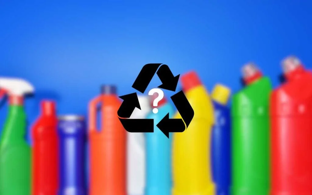 Recyclable plastic bottles