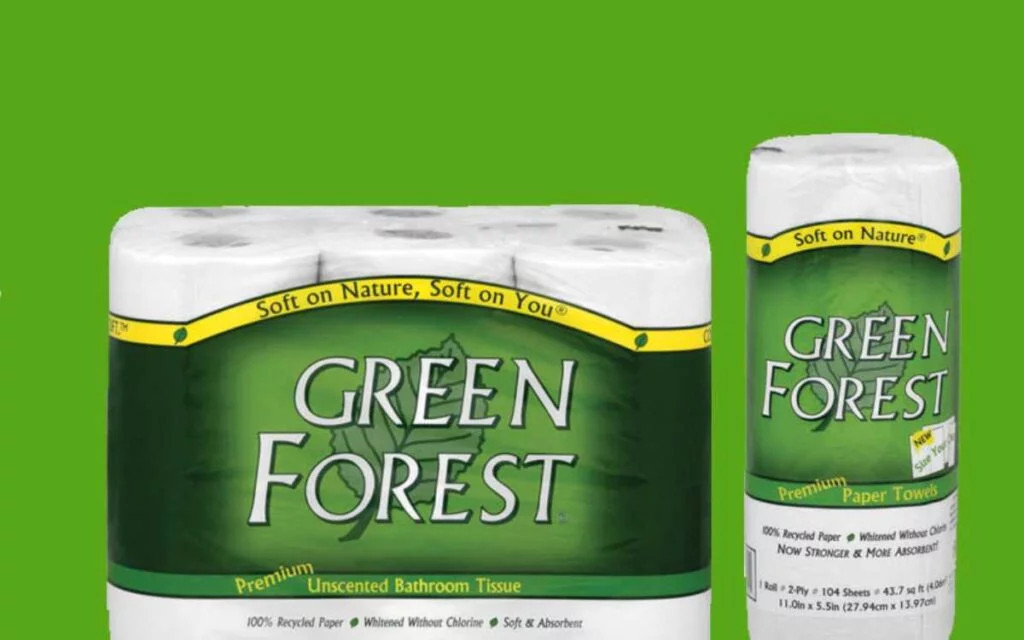 11.Green Forest Organic Bamboo Toilet Paper Green Forest Organic Bamboo Toilet Paper